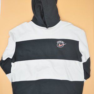 Supreme x Nike Stripe Hooded Sweatshirt SS19